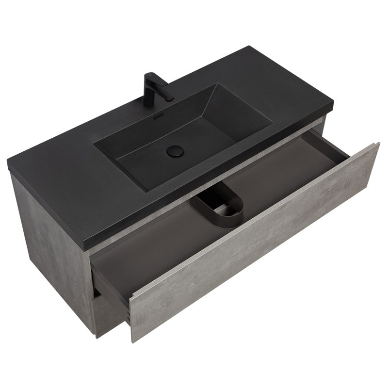 47.25" Floating Bathroom Vanity With Single Sink