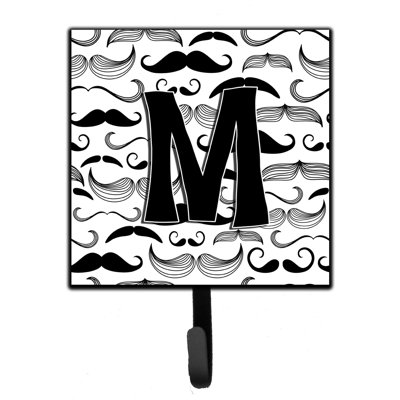 Porte-laisse moustache et crochet mural