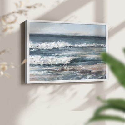«Ocean Breakers I», reproduction encadrée
