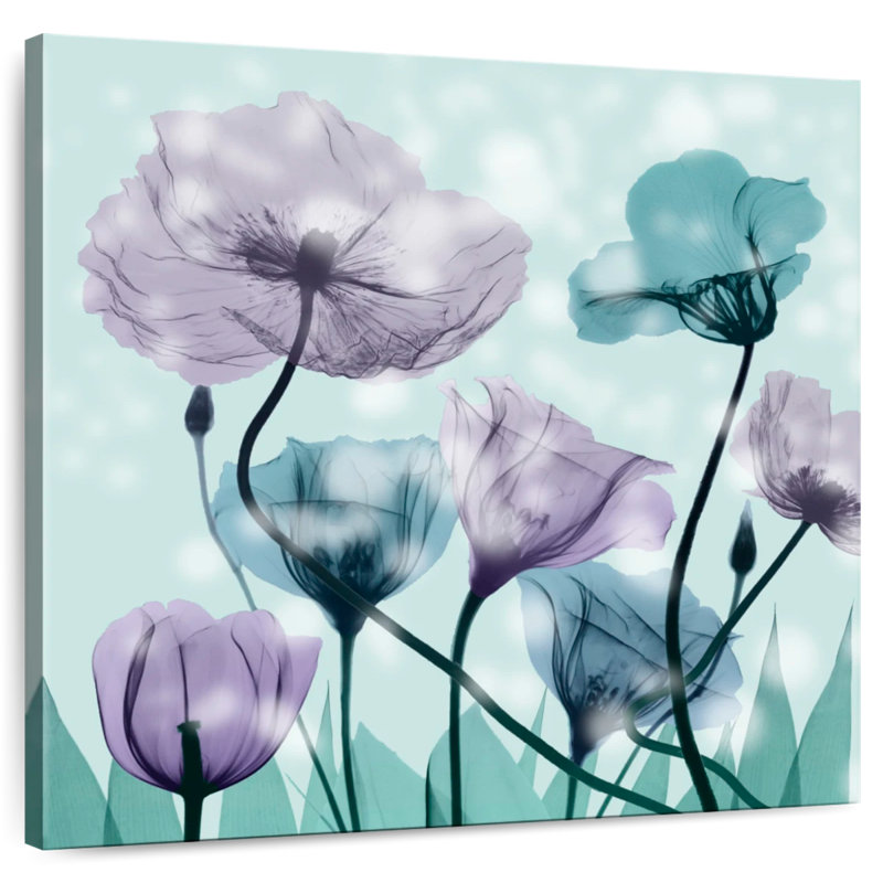 Paysage de fleurs de minuit Arney, H 10 po x l 10 po