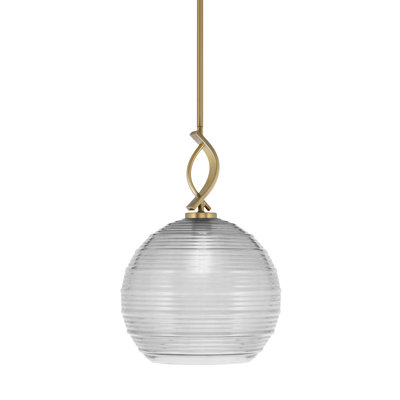 Luminaire suspendu simple à 1 lumière Unia