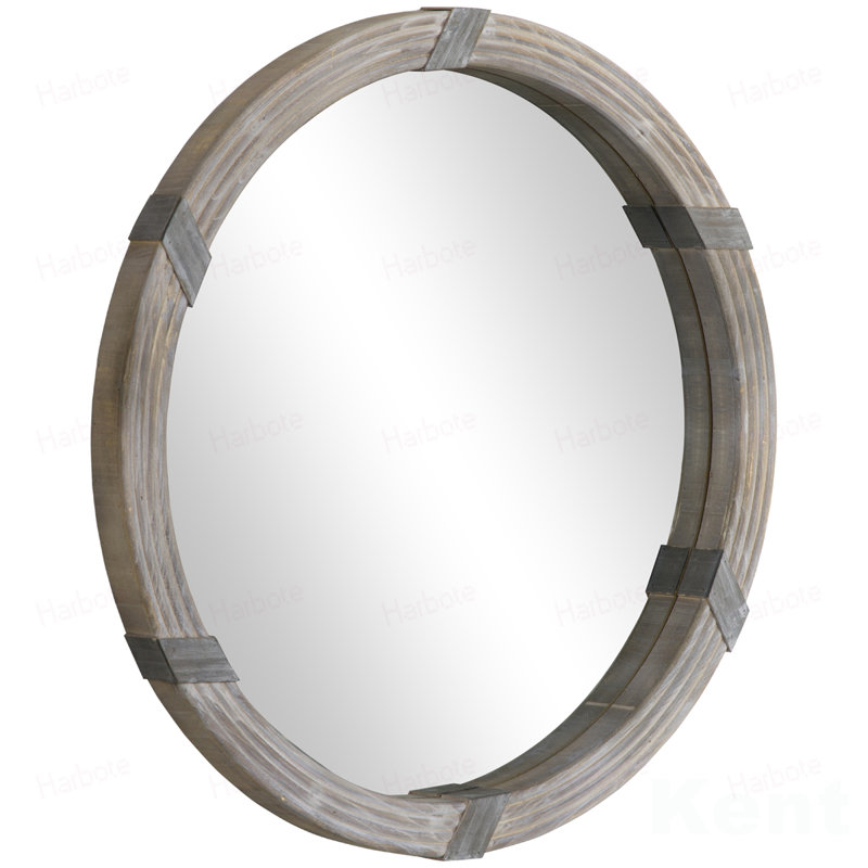 Miroir mural en bois 30,75 po HOMcom