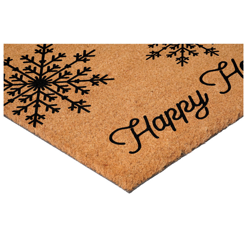 Snowflakes Doormat 17" x 29", 36" W x 72" L