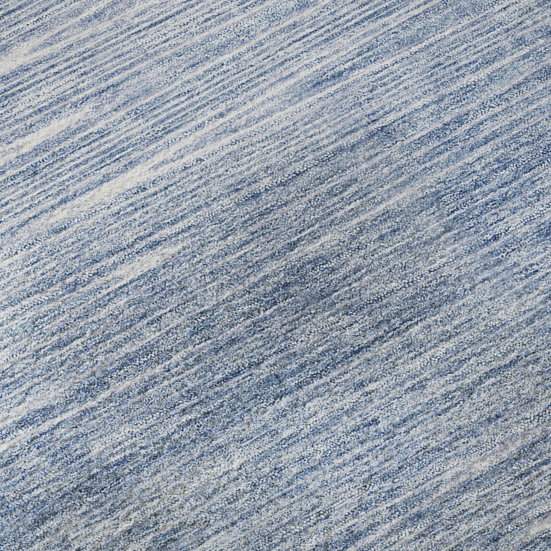 Tapis en denim de qualité supérieure lavable à la machine Prisco, Tapis de couloir 2 pi 3 po x 7 pi 6 po
