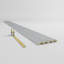 7.88'' H x 94.5'' W x 1.12'' D Urethane Casing