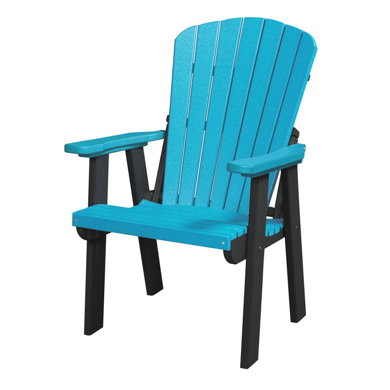 Chaise Adirondack en plastique, Aruba / noir