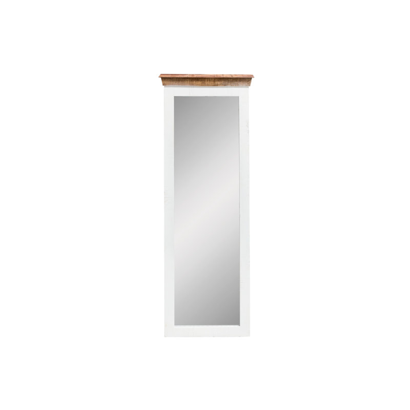 Camerton Wood Flat Wall Mirror