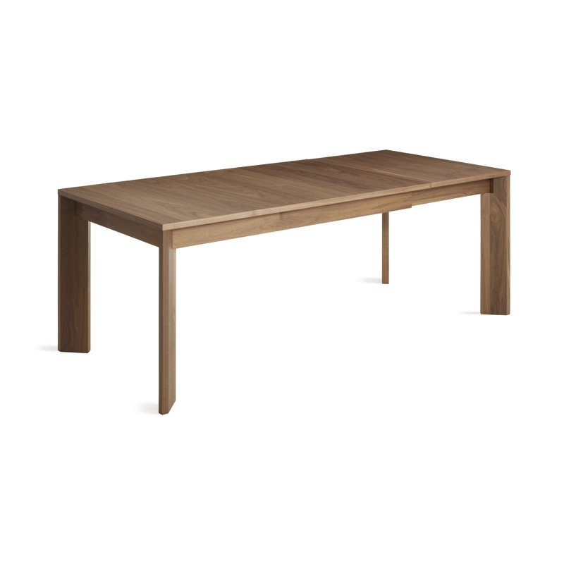 Moreover Solid Wood Dining Table, Walnut, 37" W x 84" L