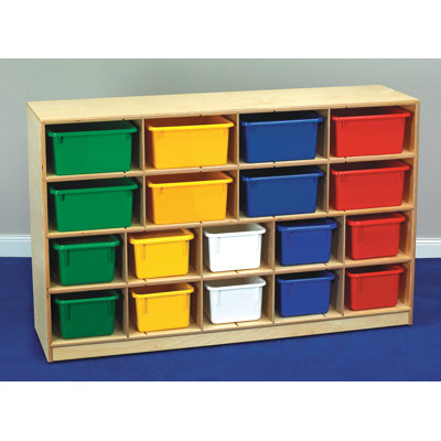 Compartment Cubby with Trays
