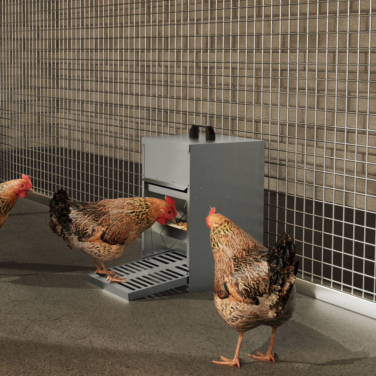 Kit Pics à Poulets En Acier Goldman Service - Broches Rôtissoire Universelles Avec Agrafes