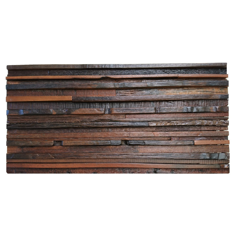 Hamund 30 cm x 30 cm Wood Look Tile in Brown
