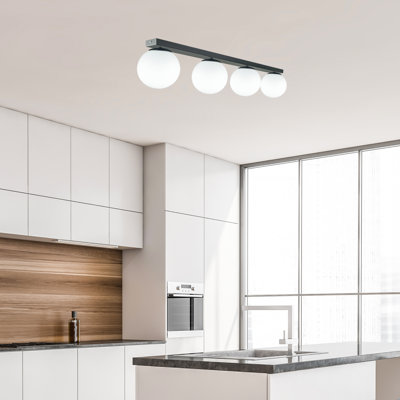 Beyo Glass Flush Mount