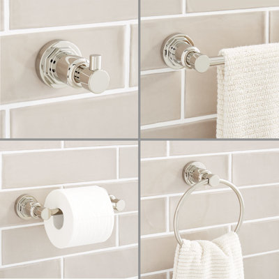 Signature Hardware Greyfield 4 - Piece Bathroom Hardware Set