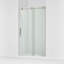 Composed Sliding Shower Door, 78 In. H X 44-1/8 - 47-7/8 In. W, With 3/8 In. Thick Crystal Clear Glass-1585683140