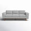  89.76'' Square Arm Sofa-1784229133
