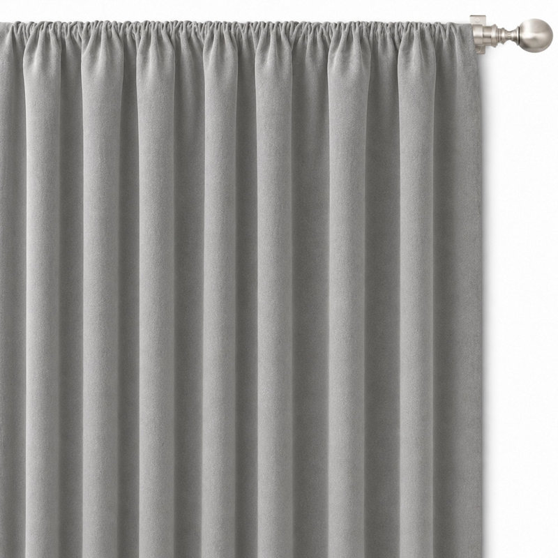 Shiny Solid Velvet | Gian Fabric, White