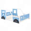 Lit, lit plateforme classique en forme de voiture avec roues-1304909366