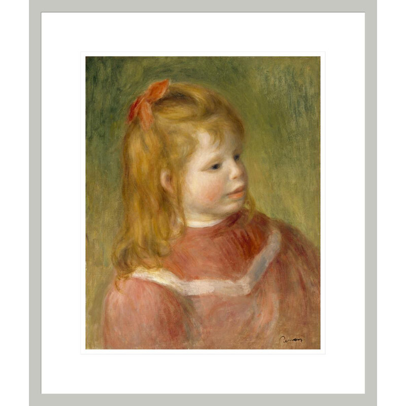 Portrait de Jean-Pierre-Auguste Renoir, impression giclée sur cadre, 20,69 po H x 17,75 po L