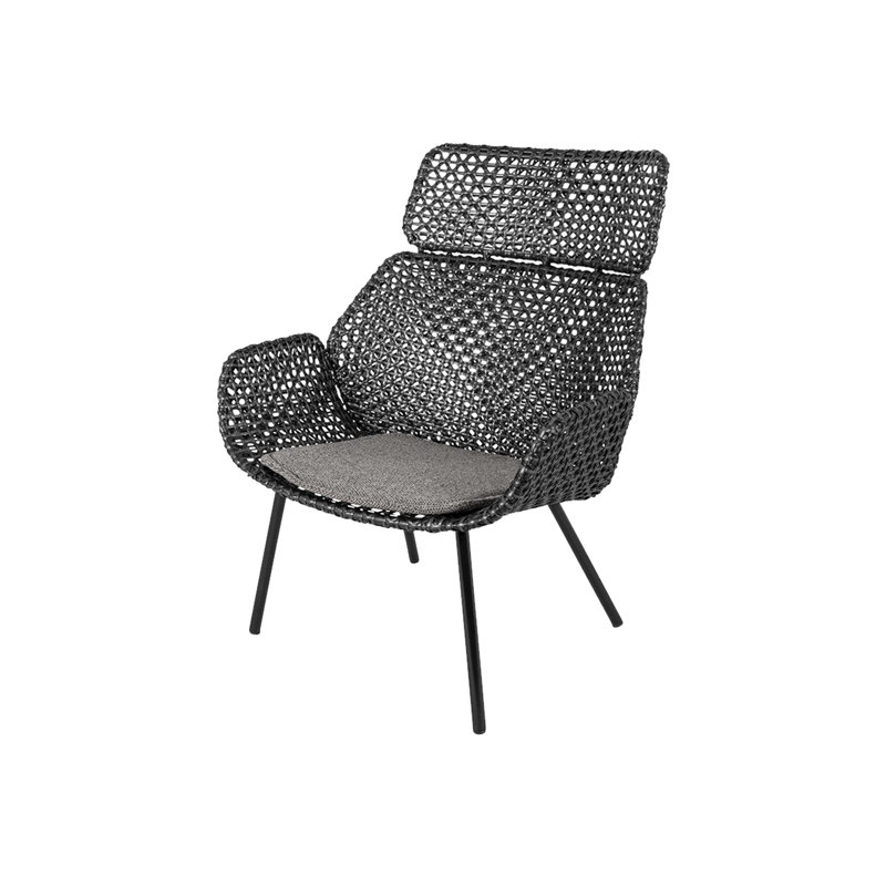 Vibe Highback Chair - Black/Graphite/Dark Gray
