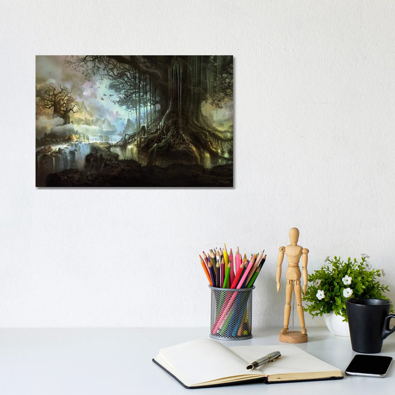 Tree Of Life by Ferdinand Ladera - Wrapped Canvas Print, 20.32 cm H x 30.48 cm W