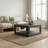 Allysyn Contemporary 31.5" Square Coffee Table-901973383