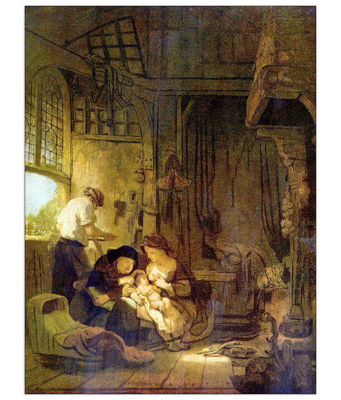 Rembrandt - Wrapped Canvas Painting
