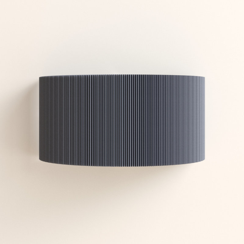 Kiera Flush Mounted Sconce, Grey