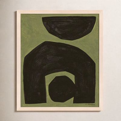 Lyndsey "Module on Green 2" Painting