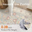 Tapis beige / bleu Luna-1448324803
