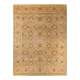 Classic One-of-a-Kind 9'3" X 12'4" Hand Knotted Area Rug