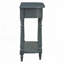 Commode 2 tiroirs 36 po avec tablette ouverte