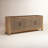Wood Four Door Credenza