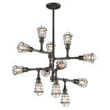Conduit 12 - Light Chandelier
