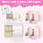 Kids Vanity Set Princess Dressing Table & Chair With Mirror 2-color Led Lights-1877545481