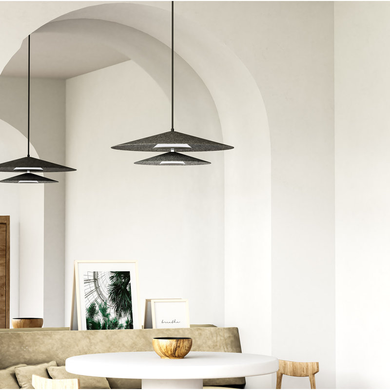 Cruz 2 - Light LED Pendant, Gray