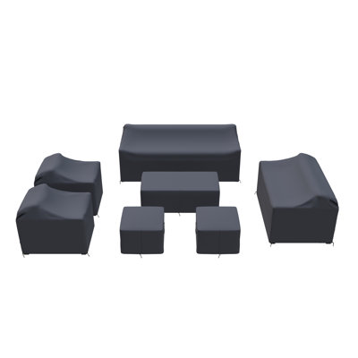 Kamiron Patio Conversation Sets Group Seating Outdoor Furniture Covers by Latitude Run
