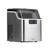 Newair Countertop Clear Ice Maker, 45 lbs. of Ice a Day with FrozenFallTM Technology, Custom Ice Thickness Settings, 1-Gallon Water Bottle Dispenser, 24-Hour Timer, Automatic Self-Cleaning Function, BPA-Free Parts and Oversized Ice Viewing Window