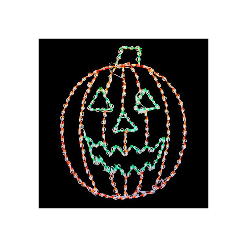 Figurine lumineuse citrouille d'Halloween