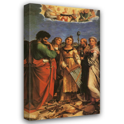 St Cecilia with Sts Paul, John Evangelists, Augustine and Mary Magdalene