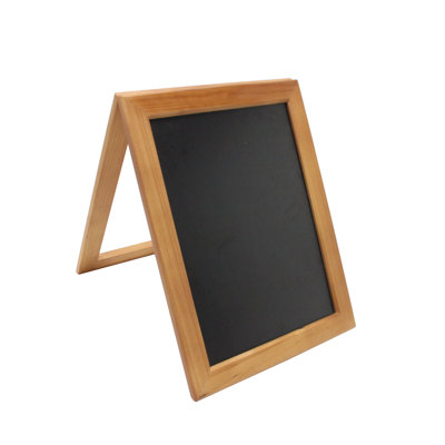 FixtureDisplays No Slate (Chalkboard) Freestanding Wood Chalkboard