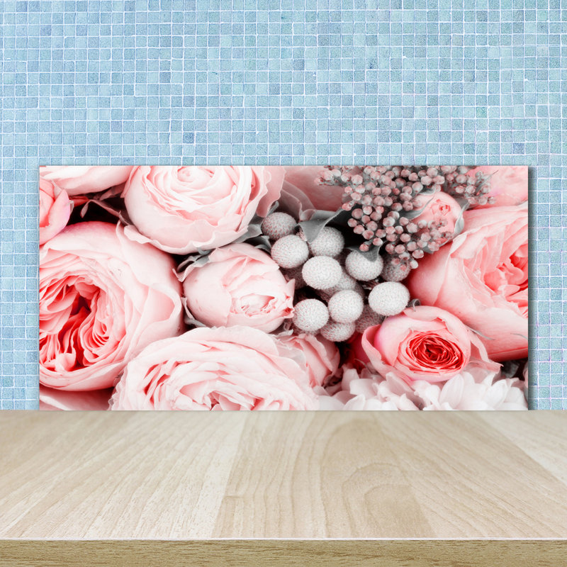 Aloah 50cm W x 100cm L Glass Peel and Stick Panel