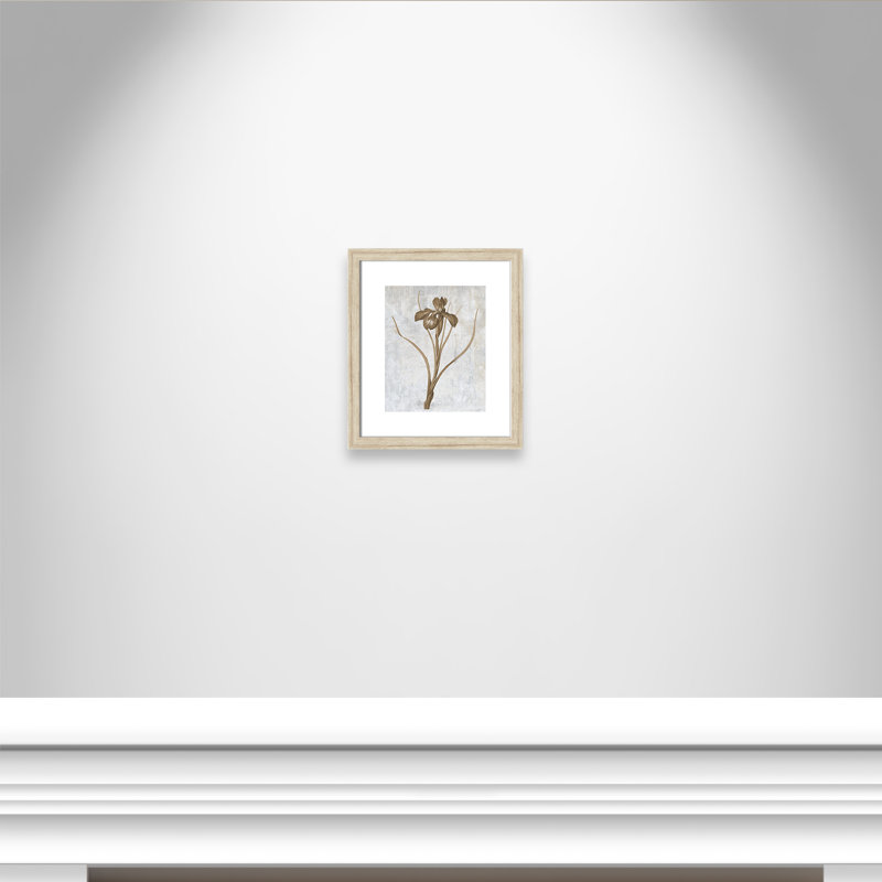 «Ghislain Earth Balance III», reproduction de peinture acrylique encadrée
