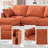 84" Chenille Sectional Sofa With Reversible Ottoman, Modern Couch With Upholstered Cushion, Comfy 3-Seat Sofa For Living Room, Office-2145510454