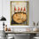 Gicelle - Reproduction d'art abstrait mural