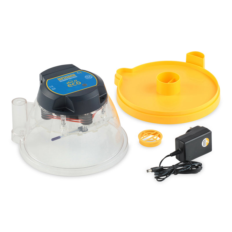 Mini II Eco Manual Turn 10 Egg Incubator with Clear Lid