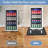 Mini Fridge Stand With Silicone Mat, Universal Stand Base Adjustable Refrigerator Stand With 4 Sturdy Feet