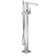 90 Degree Single Handle Floor Mounted Tub with Handshower
