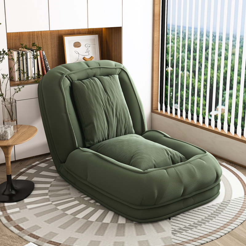 Lit rembourré pliable pour adultes et animaux de compagnie, avec 5 positions de confort réglables - 2 coussins moelleux