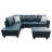 Faux 3-piece Leather Corner Sectional-1970788945-1964781471