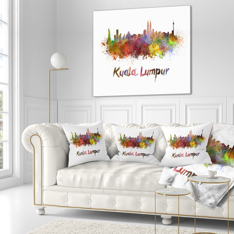 Coussin Kuala Lumpur Skyline - Cityscape